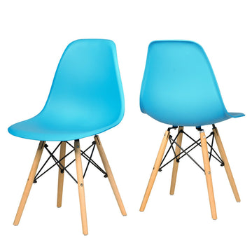Set of 2 Stylish and Comfortable Mid-Century Dining Chairs
