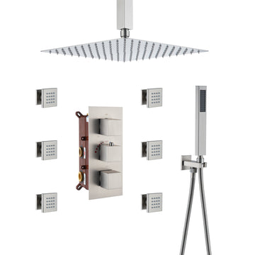 3-Function-Thermostatic-Shower-System-with-Side-Sprayer-Shower-Faucet-with-Handheld-Shower-Brass-Bathroom-Shower-System-Brushed-Nickel
