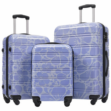 3-Piece PC Hardside Spinner Luggage Set