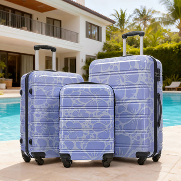 3-Piece PC Hardside Spinner Luggage Set