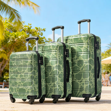 3-Piece PC Hardside Spinner Set with TSA Locks
