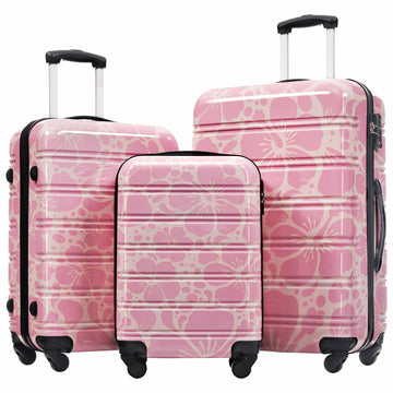 3-Piece PC Hardside Spinner Set with TSA Locks