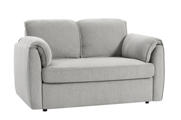 Chenille Sofa Bed - Modern Convertible Couch with Plush Comfort and Durable Design for Living Room and Bedroom, (Grey)
