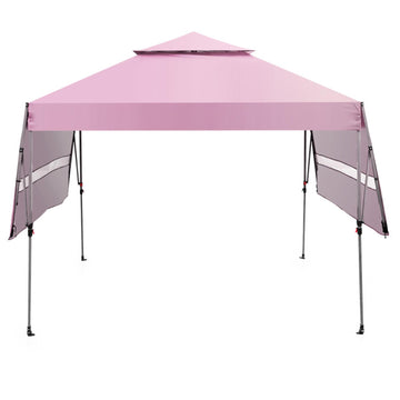 Pink Inst Popup Canopy Tent 120-in W x 211-in D x 84-in H