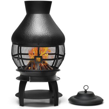 Patio Wood Burning Chimneys Fireplace Outdoor Heaters