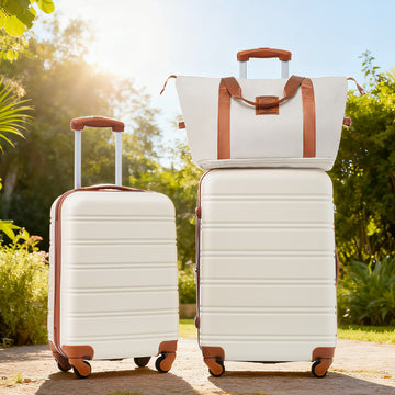 2-Piece Hardside Spinner Set with Reinforced Design