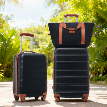 Lightweight 2-Piece ABS Spinner Luggage Set