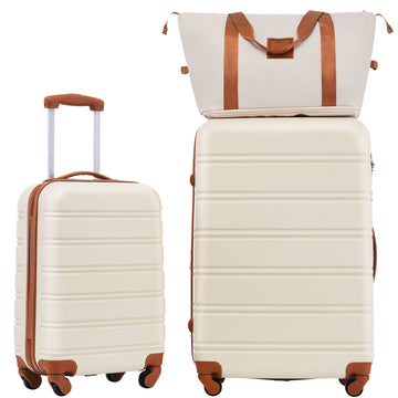 Lightweight 2-Piece ABS Luggage Set