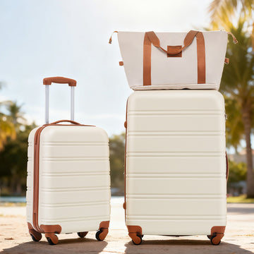 Lightweight 2-Piece ABS Luggage Set