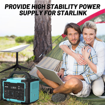 High-Performance Portable Power Station with 200W Portable Solar Panel