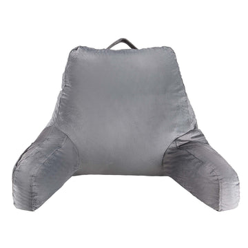 Reading Pillow with Pockets and Shredded Memory Foam