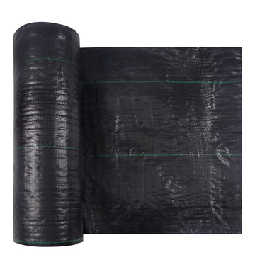 Black 6.5-ft W x 300-ft L Polypropylene Weed Barrier Fabric