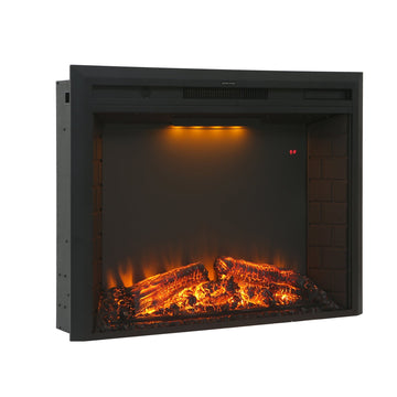 Wall Mounted Recessed Electric Fireplace