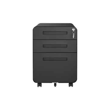 Metal Storage Cabinet with Locking Doors and Adjustable Shelf Folding Filing Storage Cabinet Folding Storage Locker Cabinet for Home Office School Garage Black