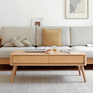 Lift-Top Coffee Table with Hidden Storage and Smooth Quiet Operation