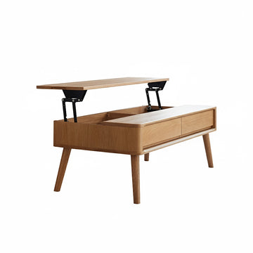 Lift-Top Coffee Table with Hidden Storage and Smooth Quiet Operation