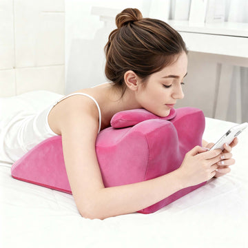 Ergonomic Memory Foam Posture Support Pillow - Blue