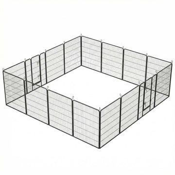 16-Panel Rust-Resistant Dog Playpen