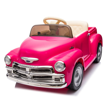 3+ Pink 12V Kids Ride On UTV with Parents Remote Control 4Wheel Shock Absorption