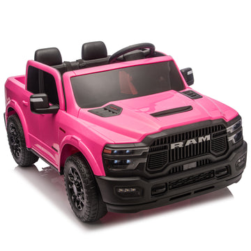 3+ Pink 24V Kids Ride On UTV with Parents Remote Control Twin 80W Motors with 24V5A