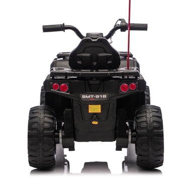 3+ Black 24V Kids Ride On UTV Twin 80W Motors