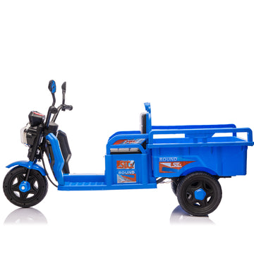 3+ Blue 12V Kids Ride On UTV Twin 25W Motors