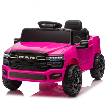 3+ Pink 12V Kids Ride On UTV with Parents Remote Control Twin 25W Motors 4Wheel