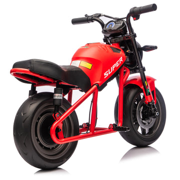 3+ Red 24V Kids Ride On UTV Twin 300W Motors 4Wheel