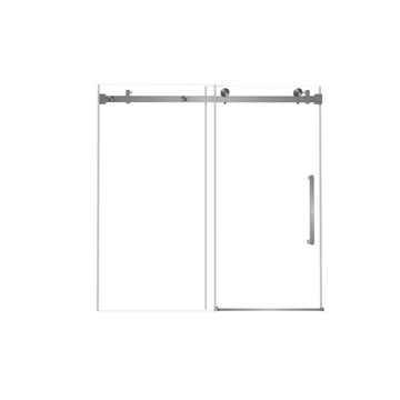 Chrome Pivot Shower Door 35-in to 34-in W x 72.0-in H