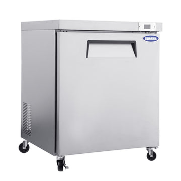 Silver Undercounter Commercial Chest Freezer 60 Cuft 240-in L x 276-in W x 343-in H