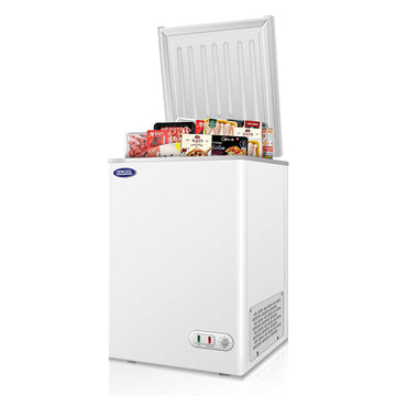 White Solid Top Commercial Chest Freezer 30 Cuft 224-in L x 205-in W x 327-in H