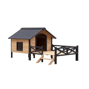 Protective Packaged Wooden Pet Cage with Guide