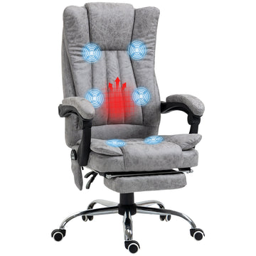 Massage Office Chair High Back Reclining Desk Chair with Heating