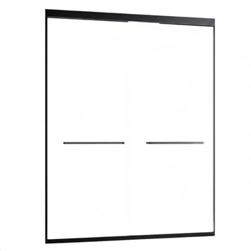 56-60" x 72" Sliding Shower Doors with Smooth Rollers and Adjustable Walk-In