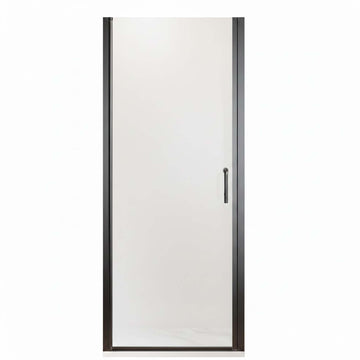 30" x 72" Frameless Pivot Shower Door with Waterproof Seal and Easy Installation