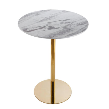 31.5 Inches Folding Bar Table for 2-4 people With Round Table Top