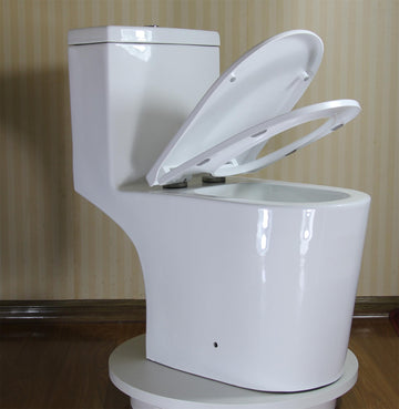 Upflush Toilet For Basement 600W Macerating System Dual Flush 1725 ADA Comfort Soft Close Seat 3 Water Inlets White