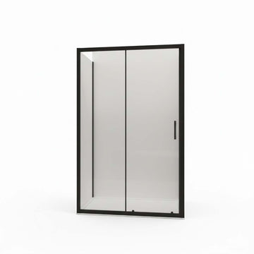 48" x 72" Adjustable Sliding Shower Door with Tempered Safety Glass