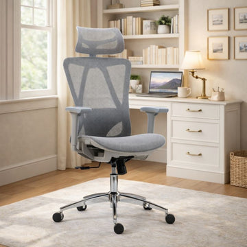 High Back Ergonomic Mesh Office Chair Grey