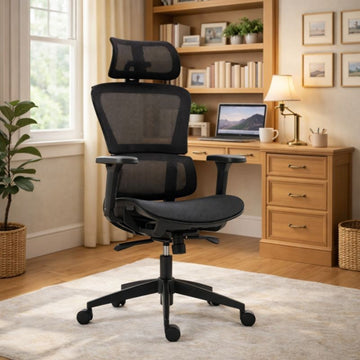 High Back Ergonomic Mesh Adjustable Office Chair Black