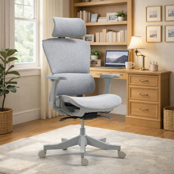 High Back Ergonomic Mesh Adjustable Office Chair Grey
