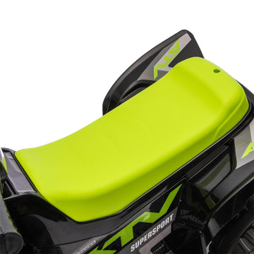 6V Kids Ride On ATV - Off-Road Quad Anti-Slip Wheels RWD Ergonomic Seat Toddlers 3-5