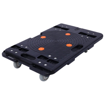 2Pcs 330lb Moving Hand Trucks 4 Wheels Platform Dolly for Heavy Items Home Warehouse