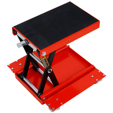 1100 Lbs ATV Motorcycle Jack Lifts with Scissor Lift Wide Deck