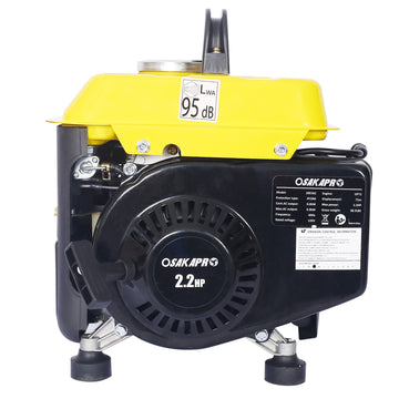 900-Watt Recoil Start Low Noise Outdoor Petrol Power Inverter Generator