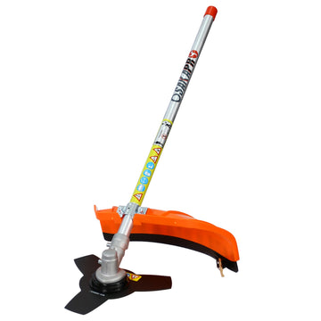 12 Piece Multifunctional 52CC Two Stroke Garden Tool Set with Petrol Pole Saw Trimmer Lawn Mower