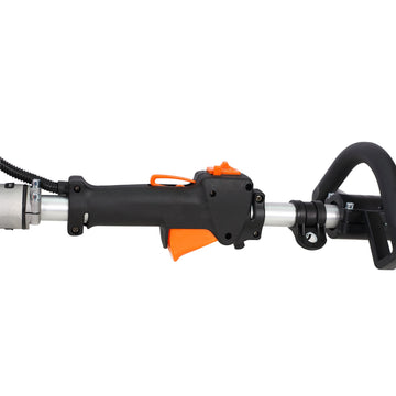 14 Piece Multifunctional 52CC Two Stroke Garden Tool Set with Petrol Pole Saw Trimmer Lawn Mower
