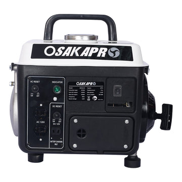 900 Watt Low Noise Outdoor Gasoline Inverter Generator with Pull Start