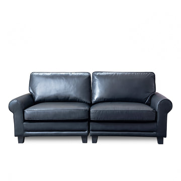 75.6" Pets friendly Fabric Rolled Arm Upholstered Loveseat 2-seater Couch with Removable Back Cushion , Modern Couches for Small Spaces Living Room, Bedroom, Apartment, Black