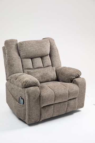 Lay Flat Lift Chair With Heat And Massage Reclining To 180 4 OKIN Motors Adjustable Headrest And Lumbar